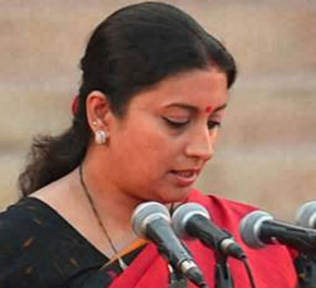 HRD Minister Smriti Irani